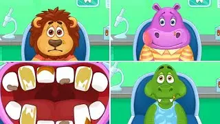 Children's Doctor Dentist Fun Animals Dentist Games For Kids