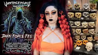 I went to a Goth Music Festival (in a CASTLE) 💀🤘🏻| Dark Force Fest 2024