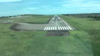 Uganda Entebbe flight over