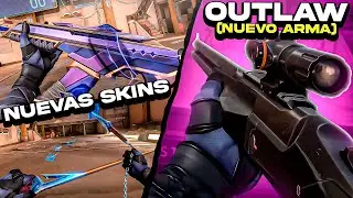 ASÍ ES EL NUEVO ARMA DE VALORANT OUTLAW Y EL MEJOR PACK DE SKINS | Heretics Mixwell