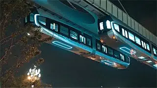 «Воздушный поезд» без машиниста вышел на маршрут в Ухане