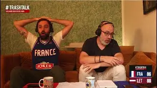 BEST OF : France - Lettonie commenté sur TrashTalk (Mondial 2023)