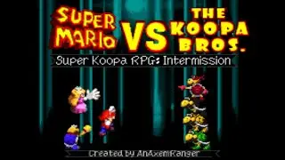 Jogando Mario Vs The Koopa Bros (Super Mario RPG Hackrom) 