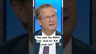GOP Rep. Tim Burchett learns how to properly pronounce Kamala Harris’ first name #shorts