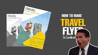 HOW TO MAKE FLYER IN CORELDREW SOFTWARE.