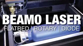 How to use the Beamo Laser in Flatbed, Rotary and Diode Metal Marking mode.
