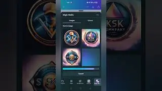 Create a Company Logo in just 30 Seconds in Ai Tool in Canva in Mobile Phone#canvalogodesign#shorts