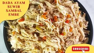 Cobain Resep dada ayam yang satu ini deh,dijamin nagih #dadayamsuwir #ayamsuwirsambalembe