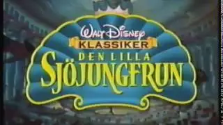 Den lilla sjöjungfrun Trailer - VHS