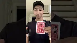 Moving Holes Trick!! 😯 #shorts #cardmagic