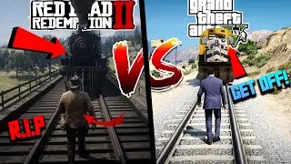 Is RDR2 Better Than GTA 5? | Physics and Details | Ultimate Comparison 🔥