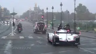 Porsche 919 Tribute driving in Paris ! #919Tribute