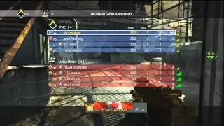 MW3: Machinima Frag Cup Round 6 vs S4L - S&D Carbon Gameplay