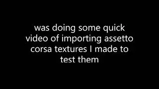 assetto corsa texture importing in roblox