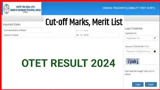 OTET Result 2024 |How To Check OTET Result 2024 ?|OTET Result Date ?|OTET Result 2024 Kaise Dekhe ?