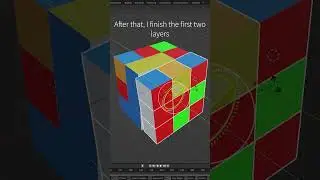 Blender Rubik's cube