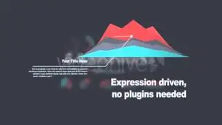 Flat Infographic Elements V1 After Effects Template