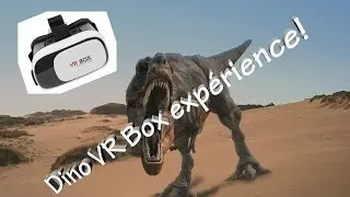 Dinosaure VR Box expérience! (Version avec VR)