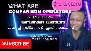 What are Comparison Operators in TypeScript? |How to use Comparison  operators in TypeScript?