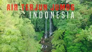 Aerial View of Jumog Waterfall, Karanganyar #djispark