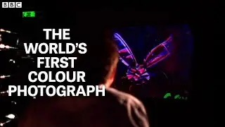 The world's first colour photograph
