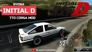NYOBAIN PAKAI MOD INITIAL D - Assetto Corsa Gameplay Indonesia