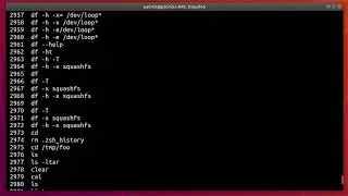Discover the last commands you used in Linux