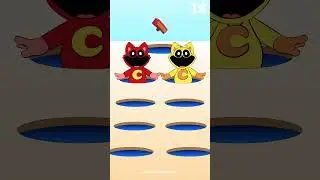 #Animation: CatNap: I could be every color you like Meme 😂Smiling Critters Version #animationforkids