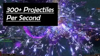300+ Projectiles Per Second