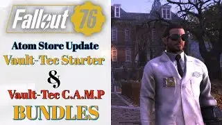 Fallout 76 Atom Store Update - Vault-Tec Starter and Camp Bundles