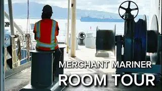 Working and living on a ship | room tour