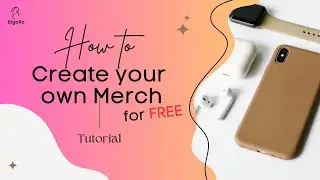 「Tutorial」How to create your own merch for FREE?