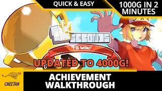 10 Seconds to Win - UPDATED TO 4000G! Achievement Walkthrough (1000G IN 2 MINUTES)