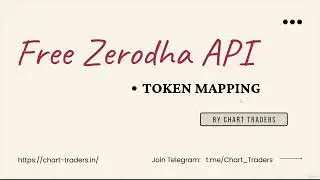 Free Zerodha API : Token Mapping