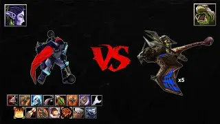 Archer vs 5 Wyvern Riders