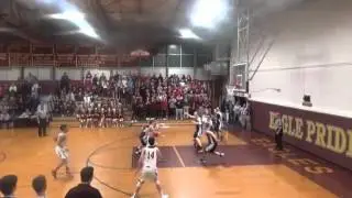 Sharon's David Roelke's game-winning three at the buzzer