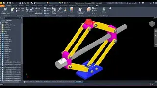 Autodesk Inventor 2025 | Assembly Build a Jack Tool | 4K 60fps