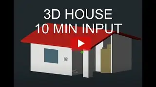 How to Draw A 3D House In 10 Minutes