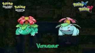★ Pokemon Gen1 2D vs. 3D Sprites Comparsion ★