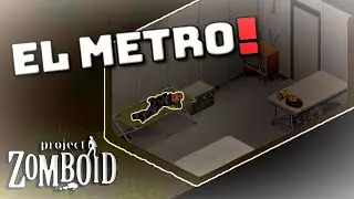 Despierto en el METRO! - Project Zomboid 41.78 - Gameplay Español
