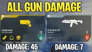 Apex Legends DID YOU KNOW? - All Gun Damage (Which Guns are Good & Which Guns Suck)