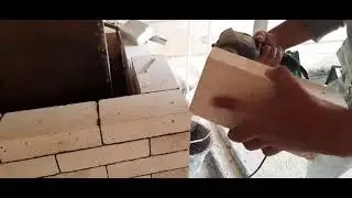 Laying the oven for a century.