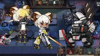 Duo caprinae vs mudrock TW-8 [Arknights]