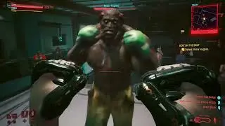 Fighting Razor with Gorilla Arms | Cyberpunk 2077