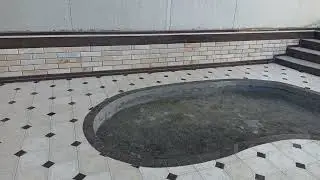 Burschatka terish hovliga , укладка брусчатка , тротуарная плитка, paving stones granite marmar