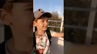 Приключения папы и Тимура на колесе обозрения в Витебске