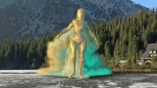 Smokeman with Cinema4d + Turbulence FD + Octane Renderer