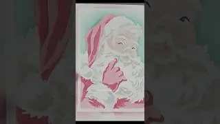 Our Vintage Santa stencils are available now! 