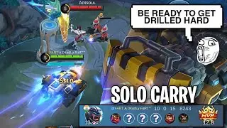 CARRY THE RANDOMS WITH JOHNSON IN SOLO RANK! | Wolf Xotic | MLBB