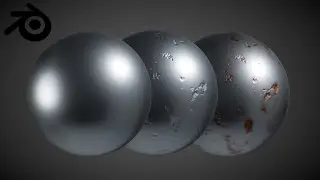 How to Create 3 Simple Metal Materials in Blender 2.8.2 | Tutorial